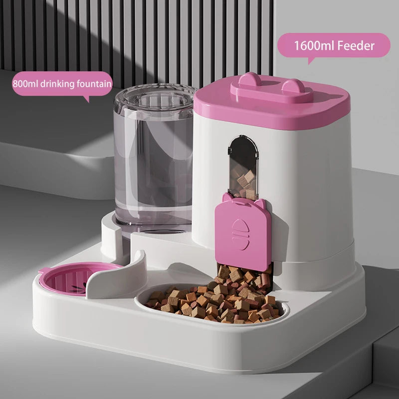 Auto Pet Food & Water Feeder