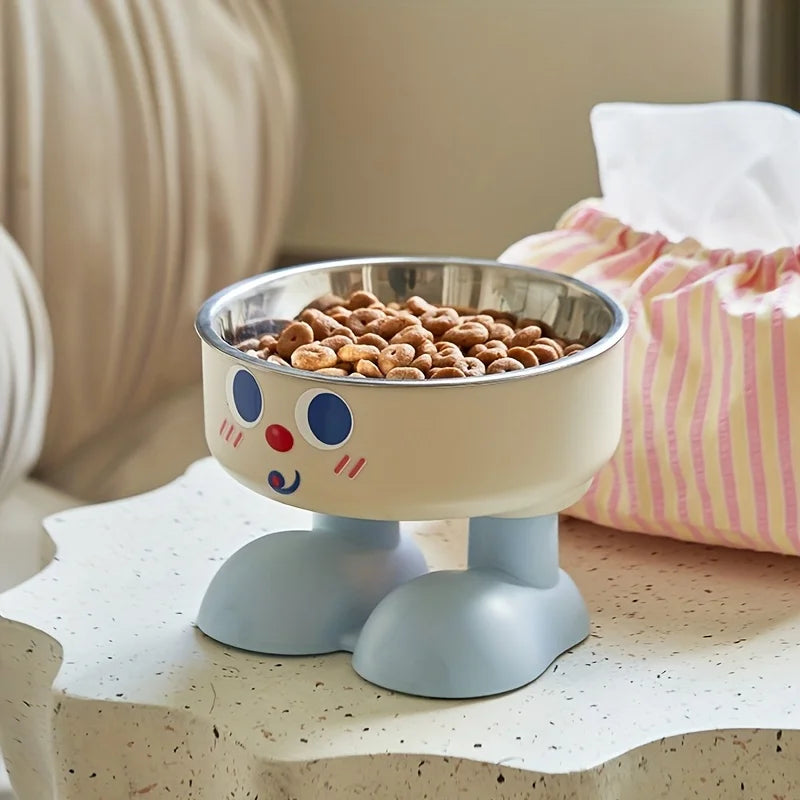 Elevated Anti-Tip Pet Bowl