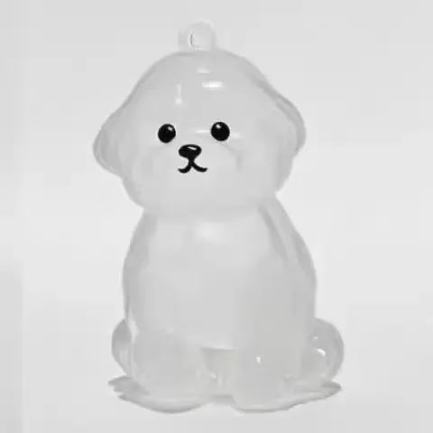 Pet Hair Memorial Keychain