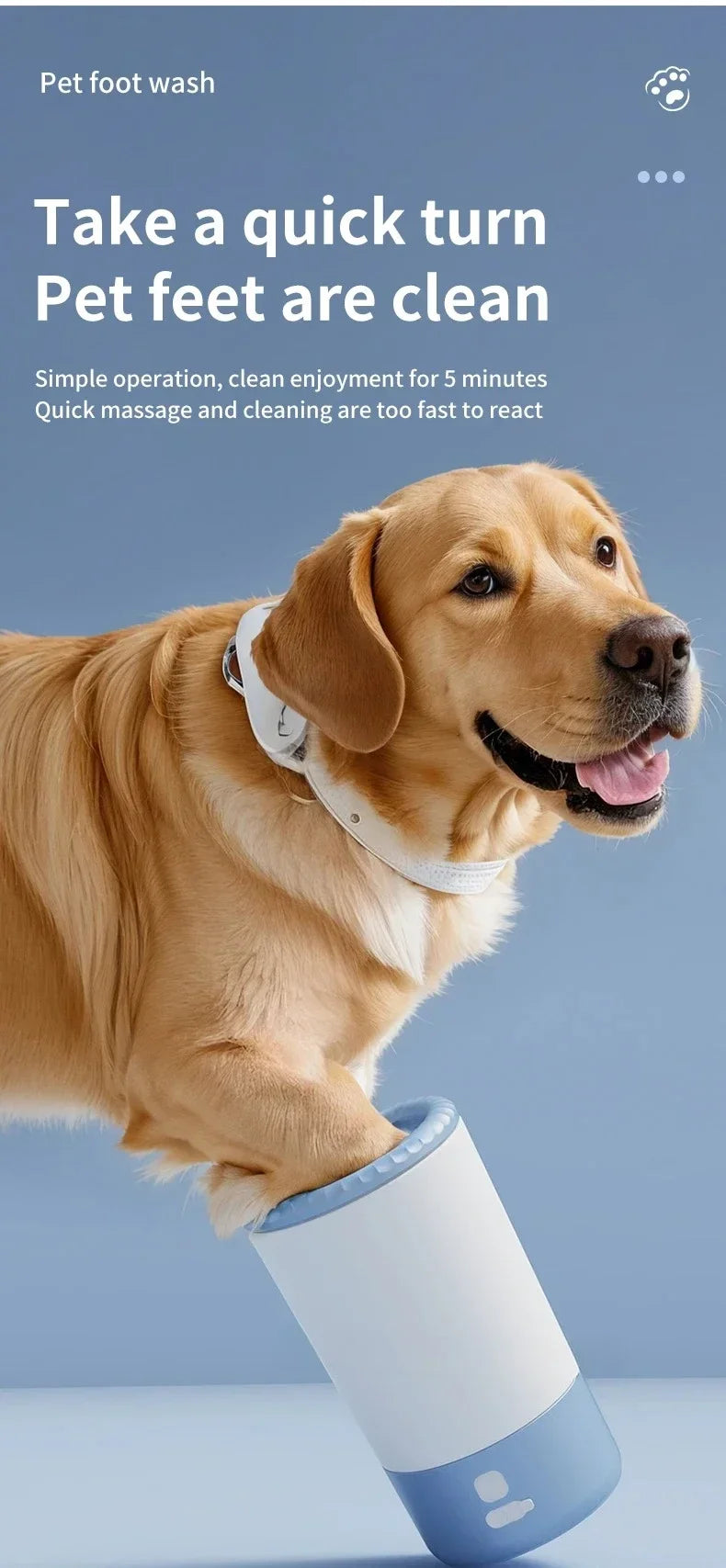 Electric Pet Paw Cleaner