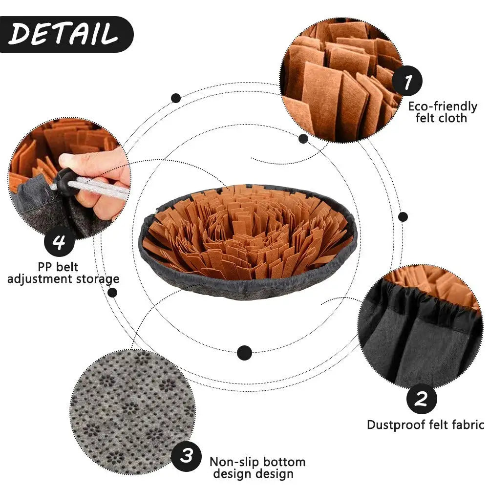 Interactive Pet Snuffle Mat