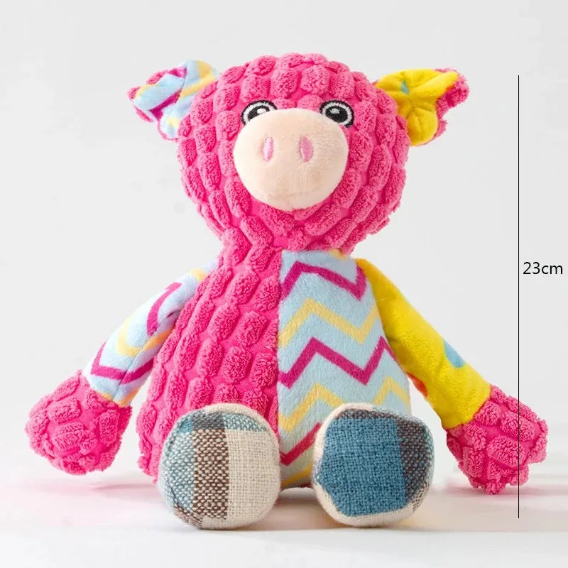 Squeaky Plush Pet Chew Toy