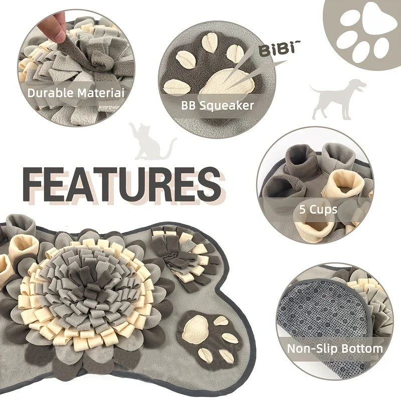 Dog Slow Feeding Snuffle Mat
