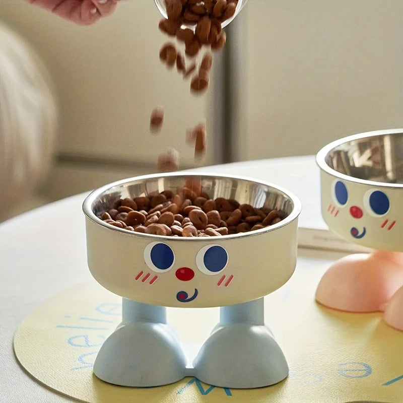 Elevated Anti-Tip Pet Bowl