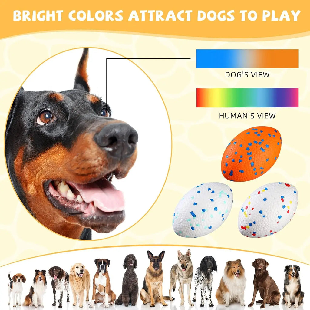 Indestructible Dog Football