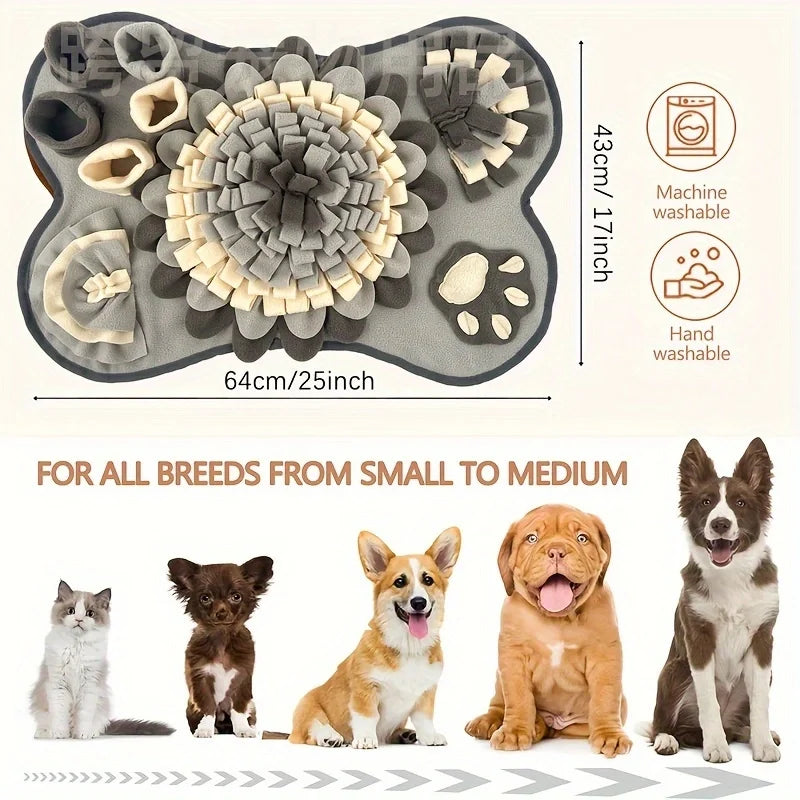 Dog Slow Feeding Snuffle Mat