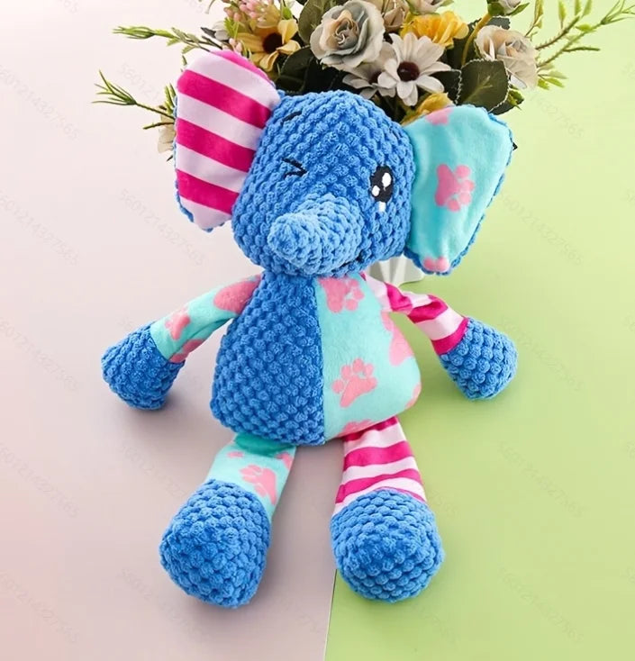 Squeaky Plush Pet Chew Toy