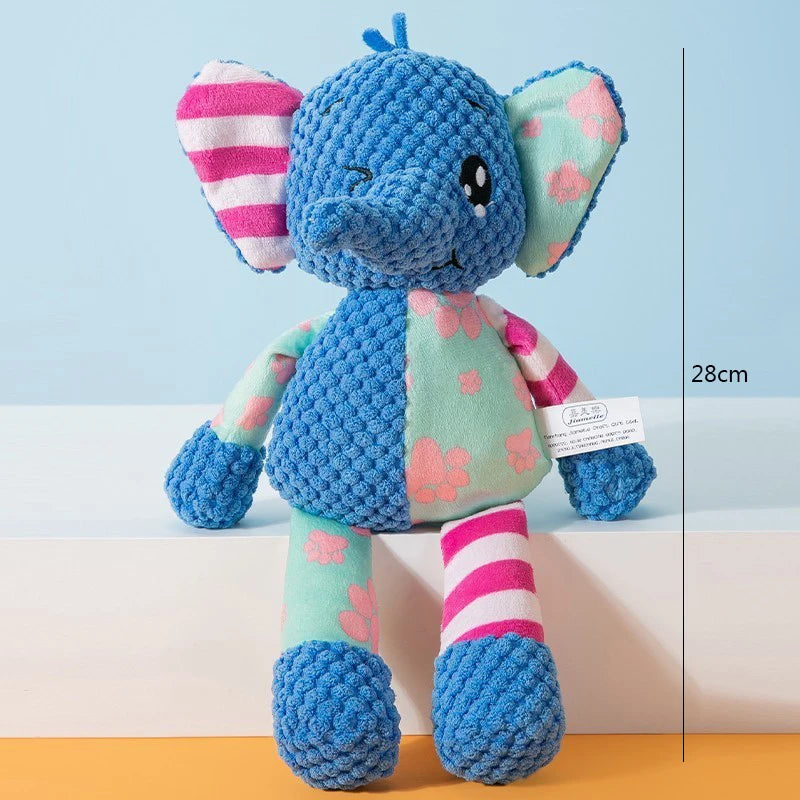 Squeaky Plush Pet Chew Toy