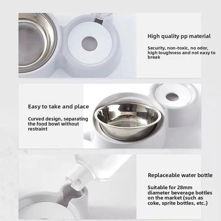 Pet Food & Water Dispenser