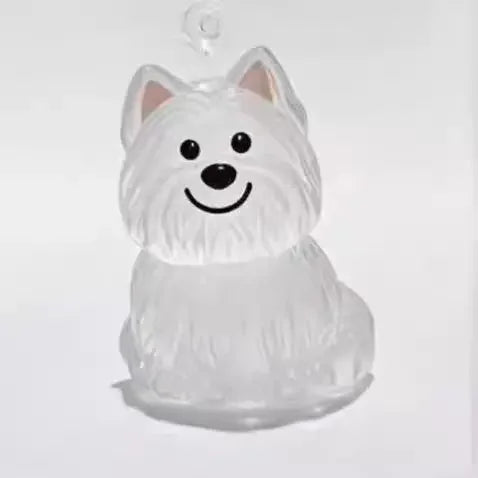 Pet Hair Memorial Keychain